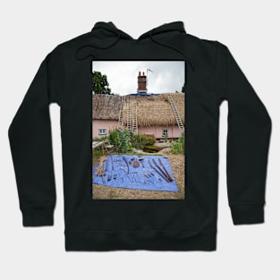 Thatching in progress Hoodie